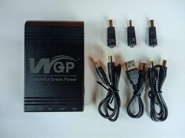 WGP mini UPS 5/12/12V (8,800mAh)- Black - Image 2