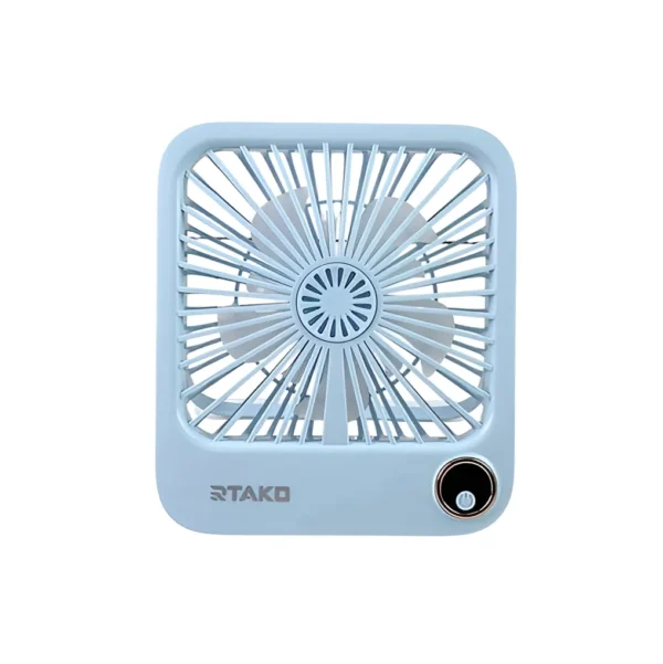 RTAKO W30 Ultra-Thin Fan – Blue - Image 2